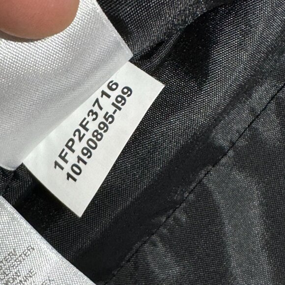 Anne Klein Blazer Coat Gray/Silver 2 Button 2 Pocket w/ Gold Pin Women's Size 14 - Picture 12 of 13